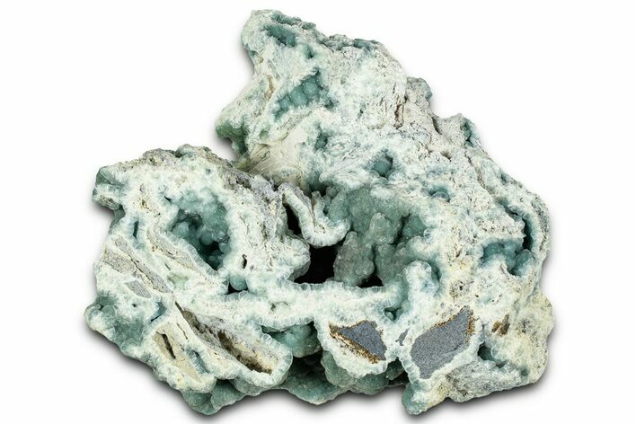 Botryoidal Blue-Green Wavellite Formation - Arkansas #327415